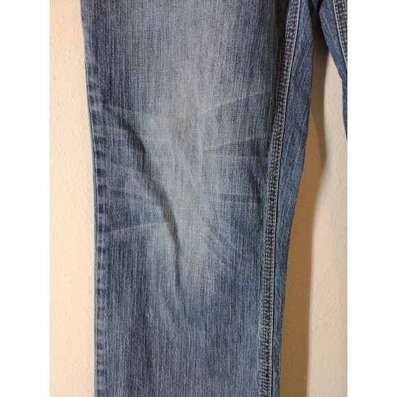 Cody James Men's Blue Jeans 2 way Stretch Worn Washed 5 Pocket Cowboy Core 30x32 - Picture 4 of 16